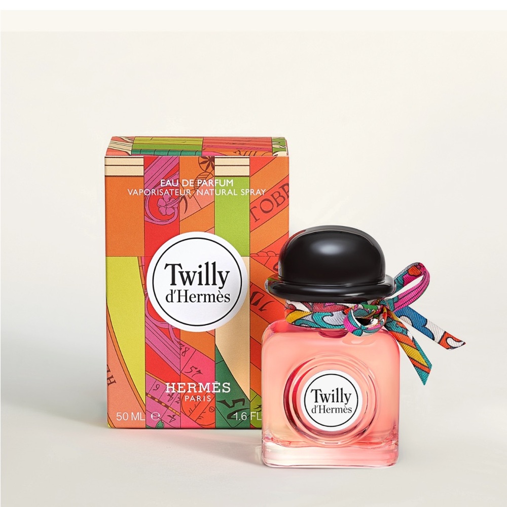 Hermes Twilly d'Hermes Perfume with Colorful Scarf